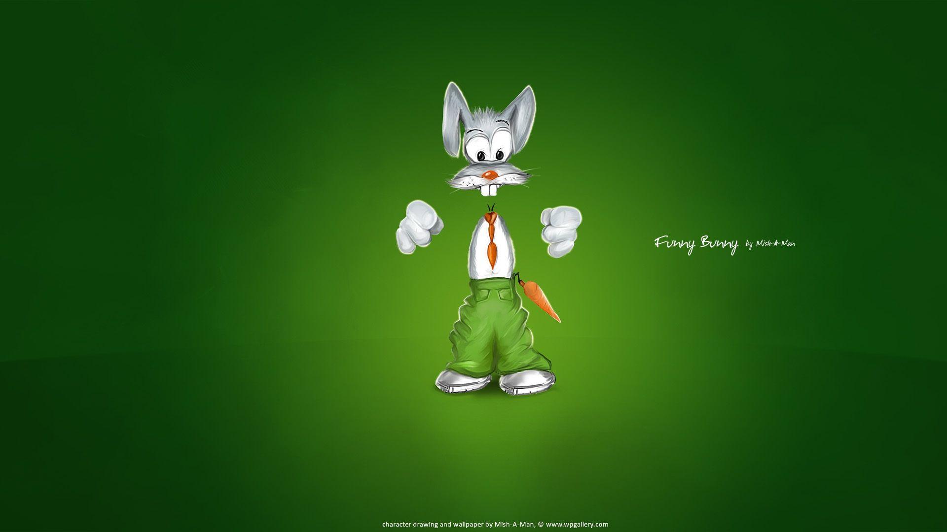 Funny Bunny x 1080 HDTV 1080p wallpaper