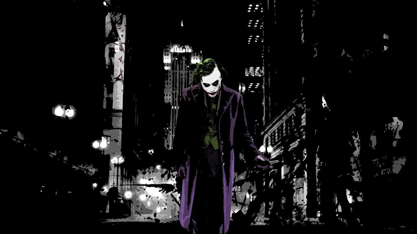 The Joker Dark Knight wallpaper #