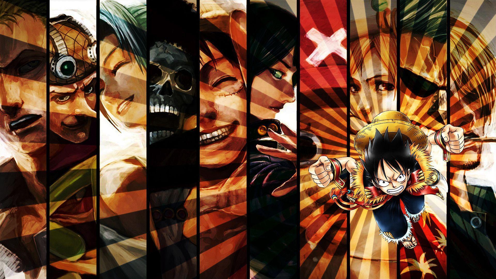 One Piece Art Anime HD wallpaper. Background HD Wallpaper