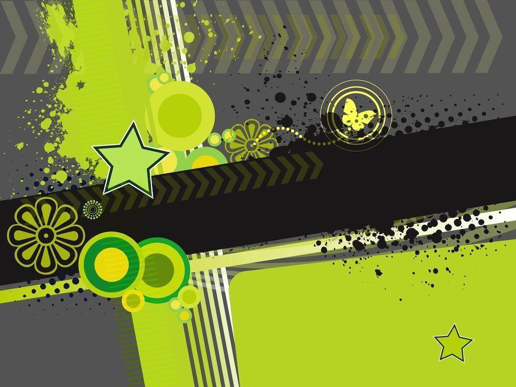 Fun Background Green Abstract Desktop, Funny Wallpaper