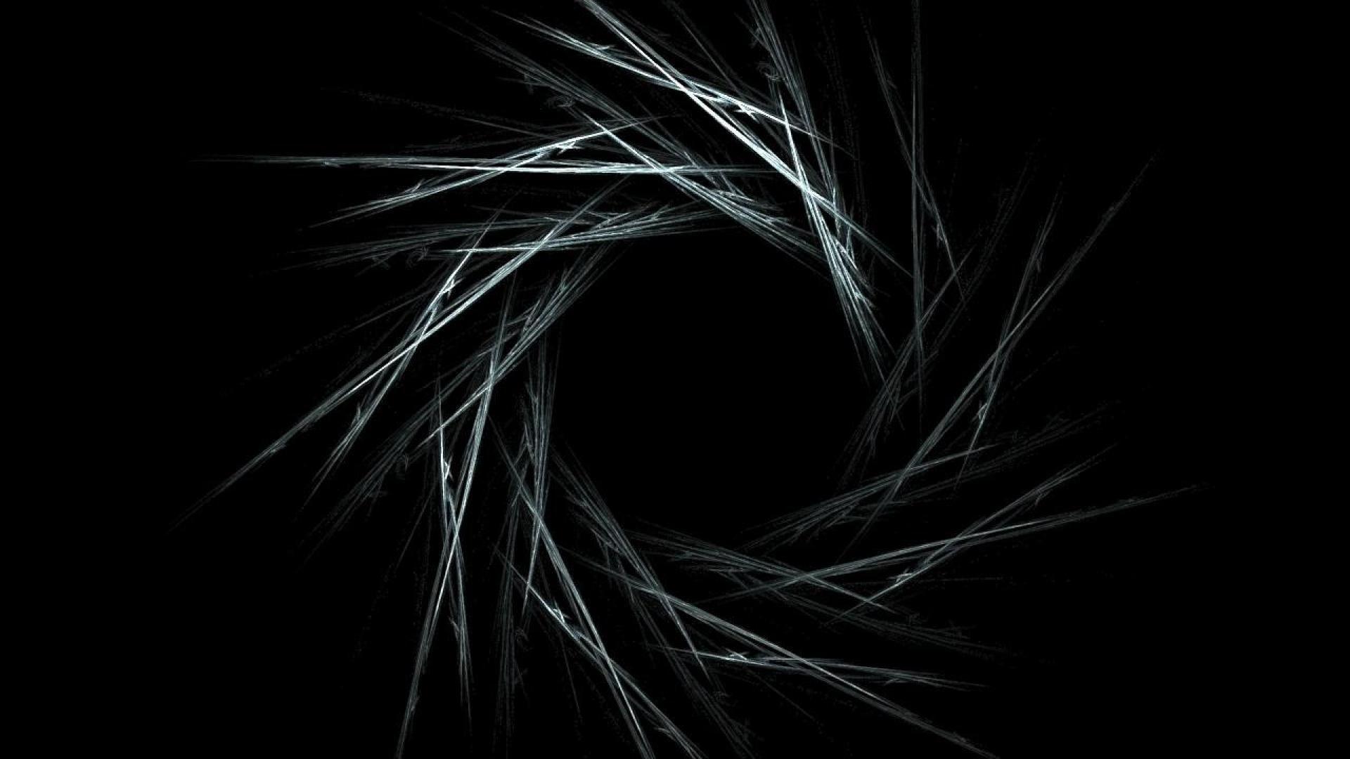 Cool Black and White Abstract Wallpaper