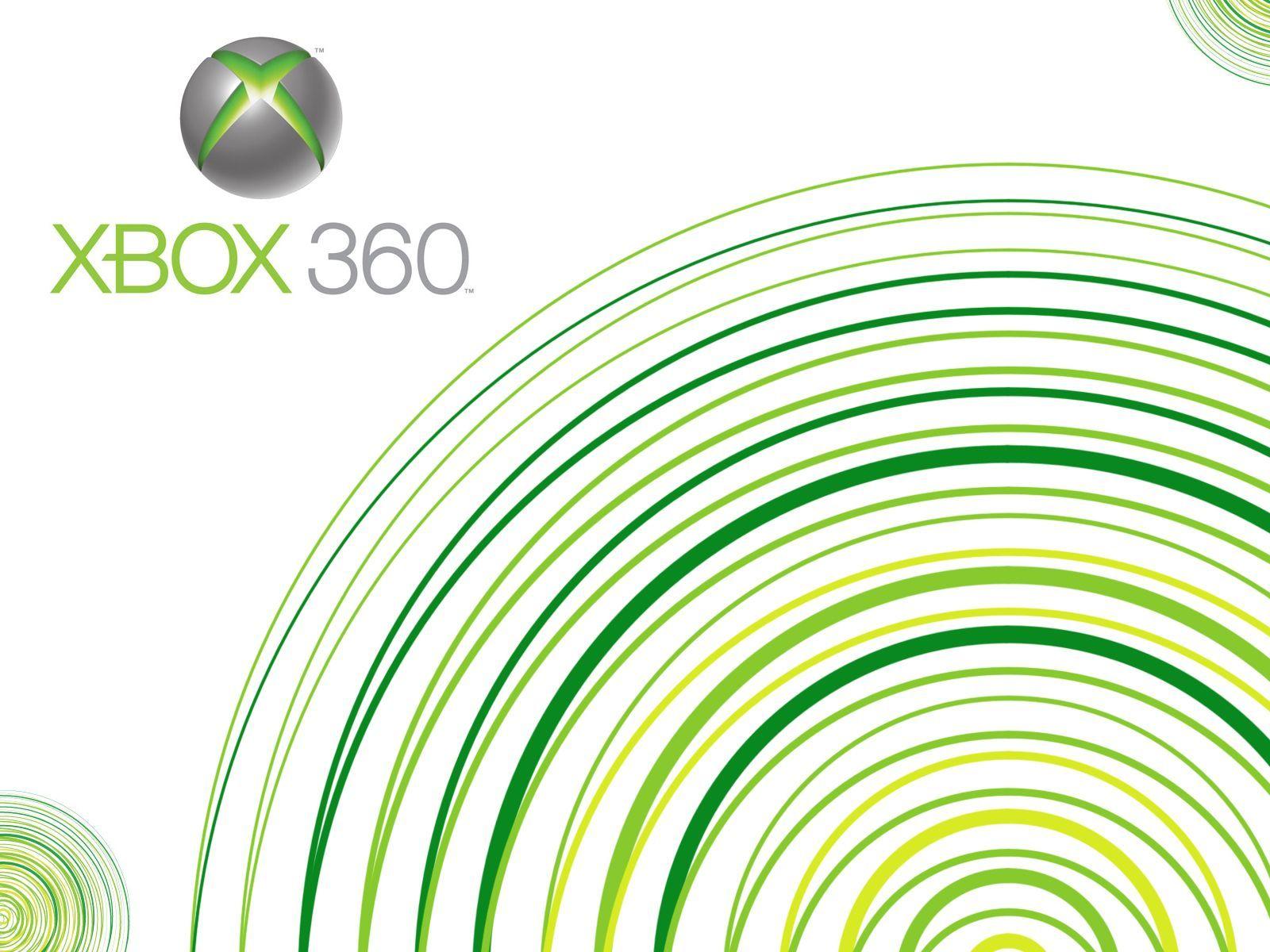 XBOX 360 Logo White Green Motif 1600 1200 High Definition