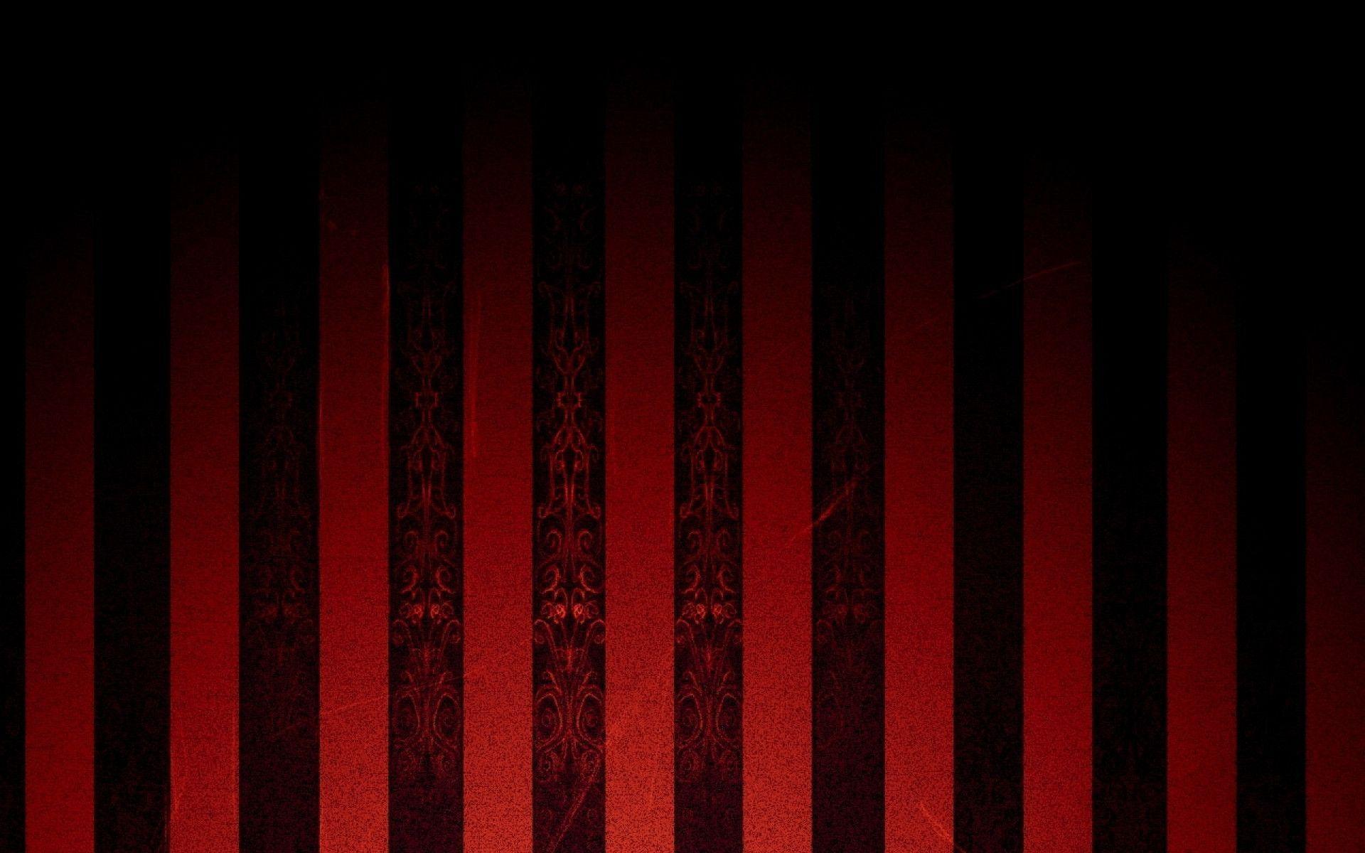 Red And Black Pattern Wallpaper