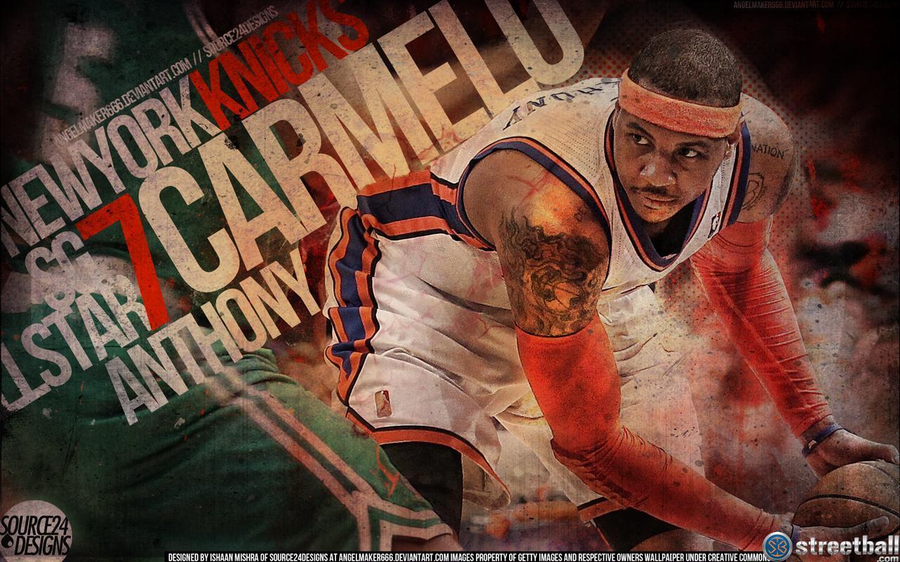 Animals For > Carmelo Anthony Dunk Wallpaper