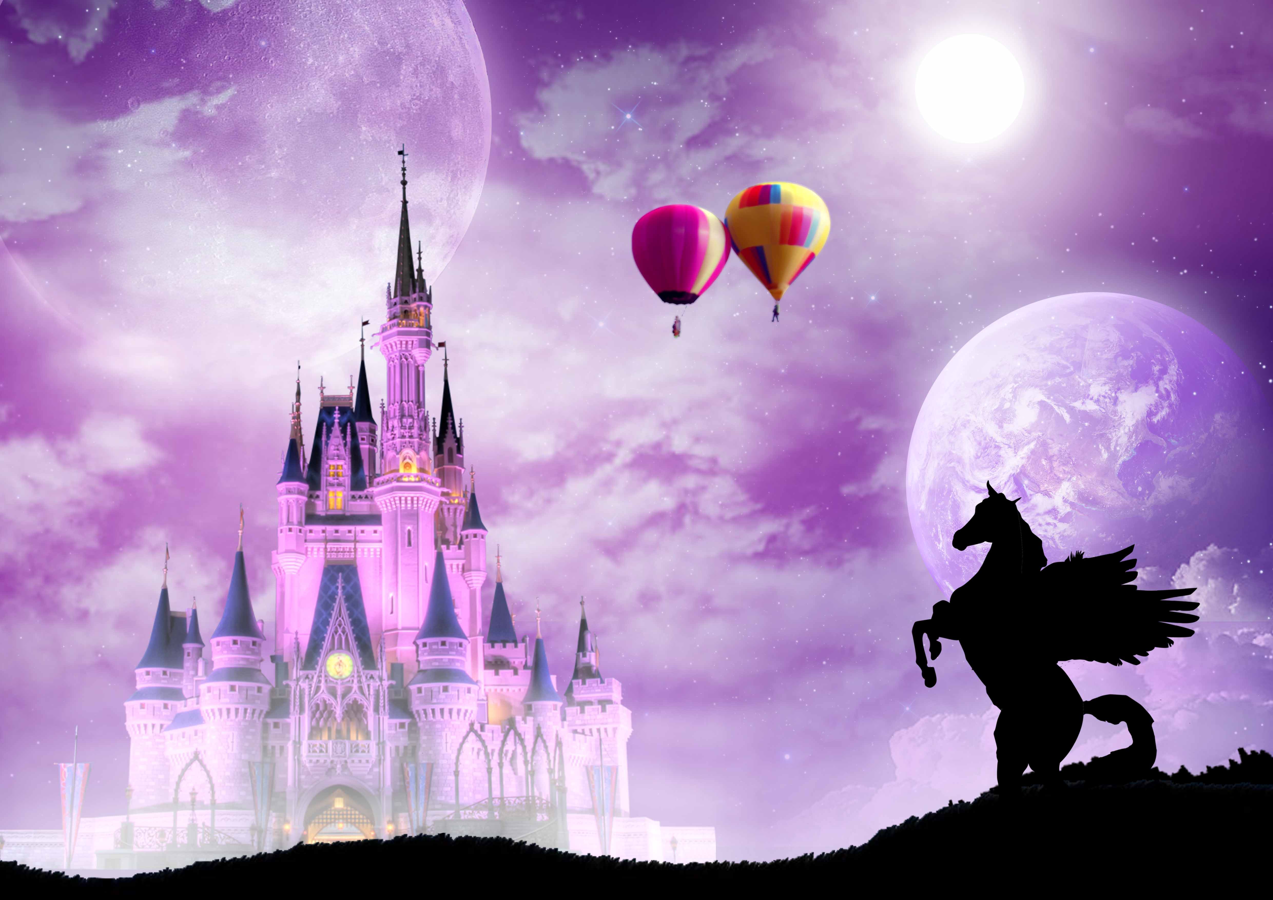 image For > Disney Fairytale Background