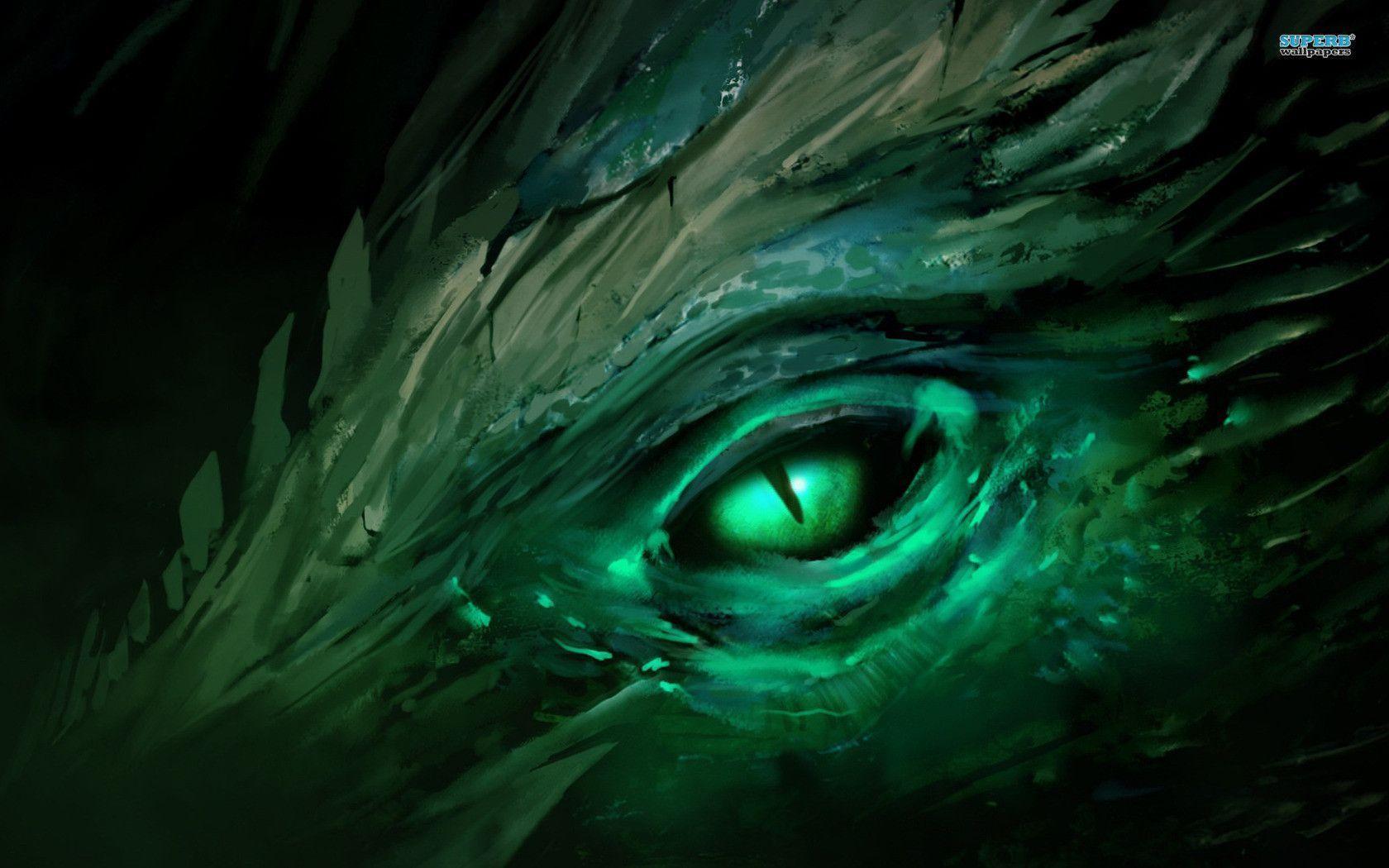Wallpaper For > Green Dragon Background