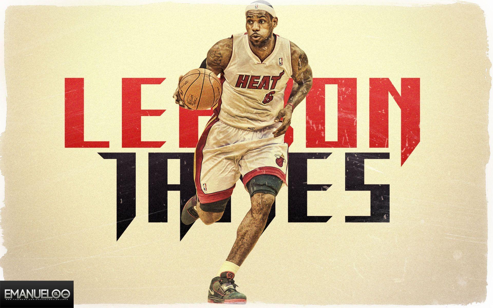 NBA LeBron James Heat Wallpaper. TanukinoSippo