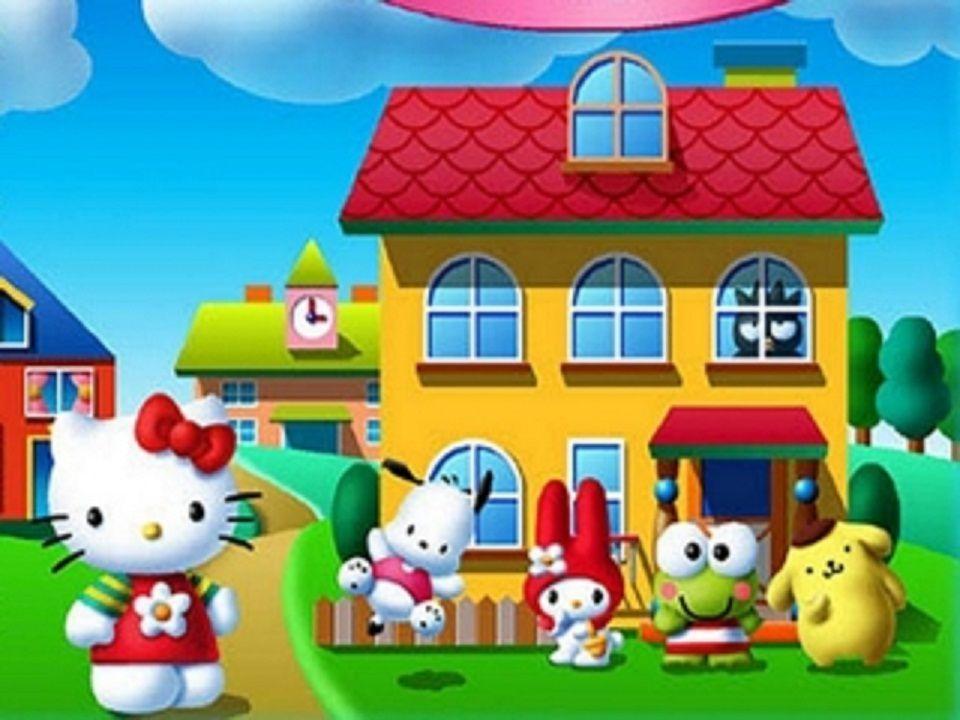 Hello Kitty Home And Friends Wallpaper