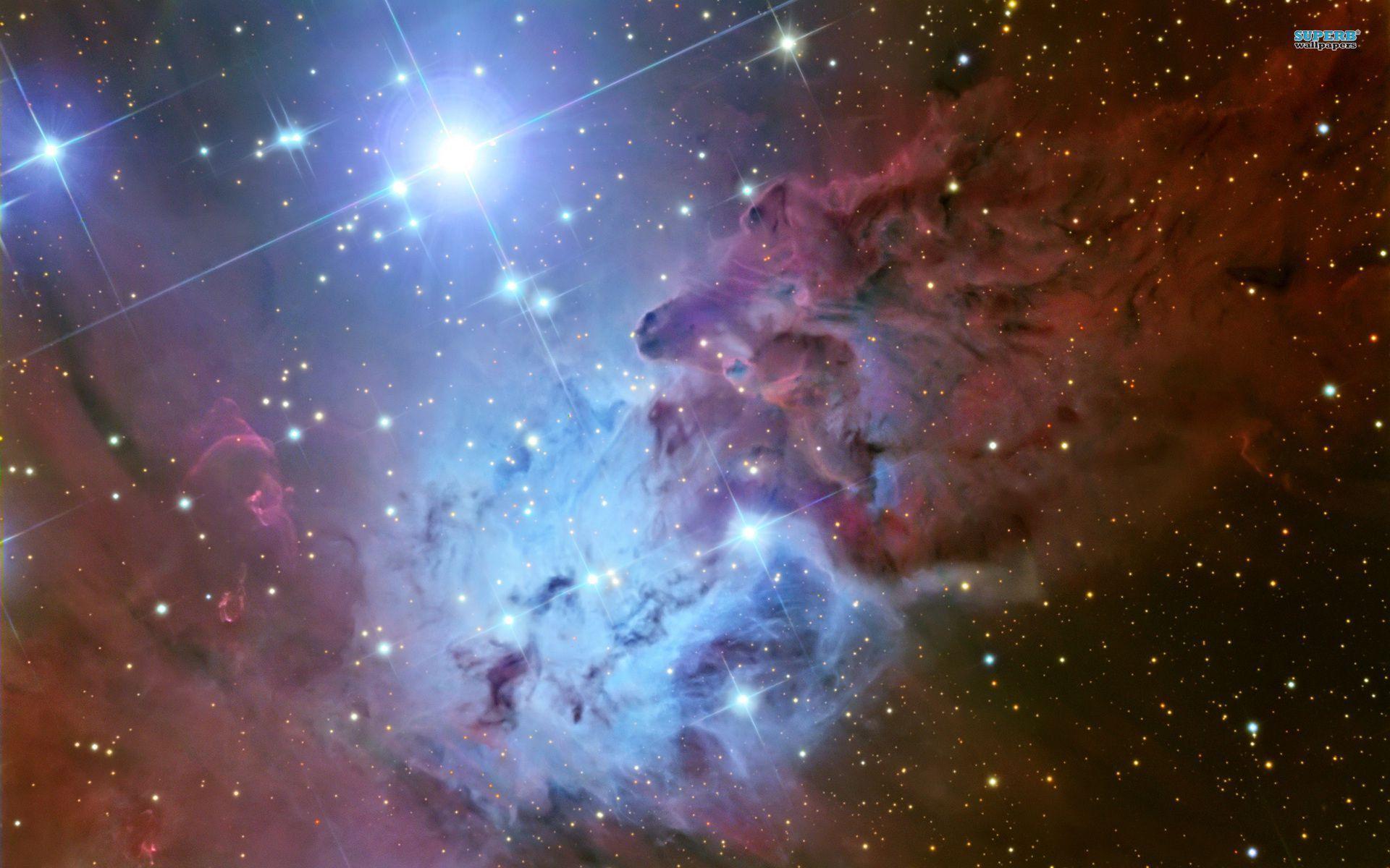 Fox Fur Nebula Desktop Background