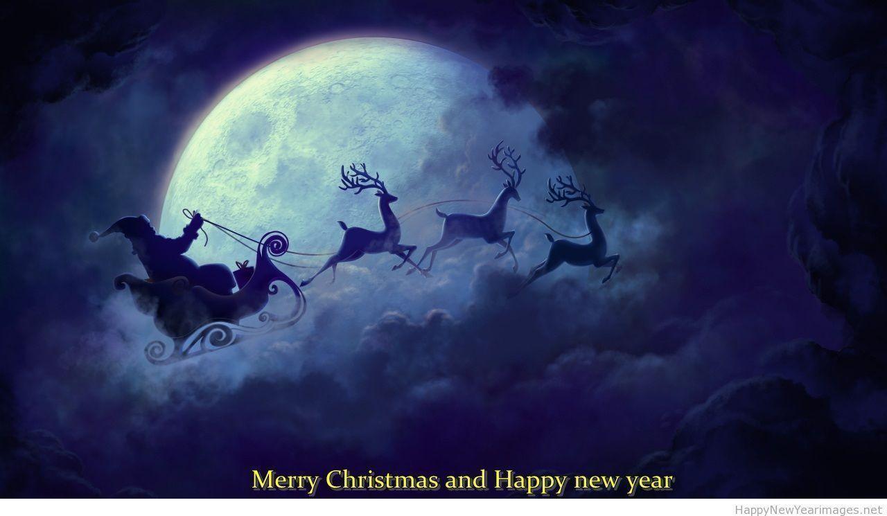 Funny Merry Christmas wallpaper and happy new year