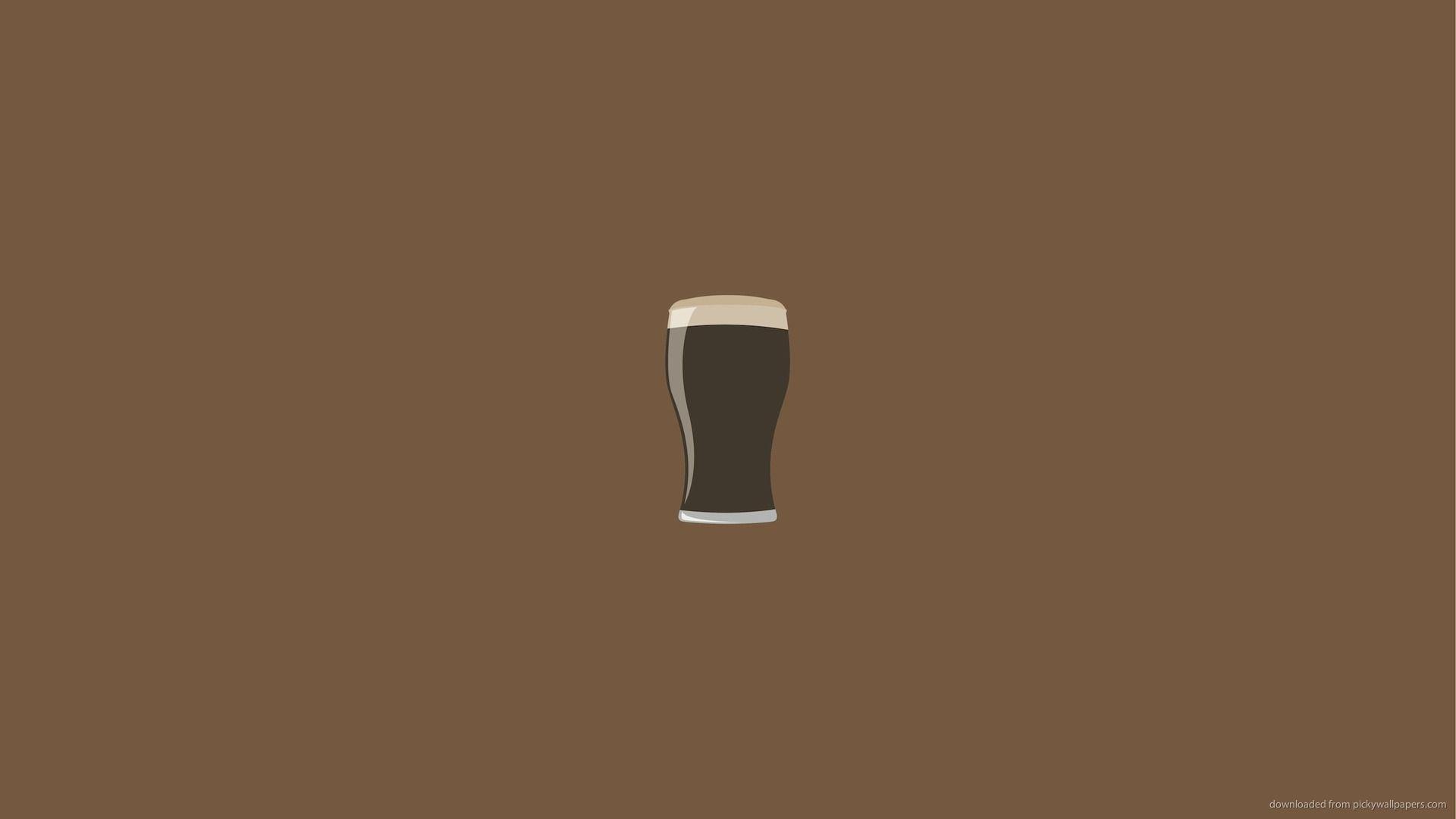 HD Minimal Guinness Beer Wallpaper