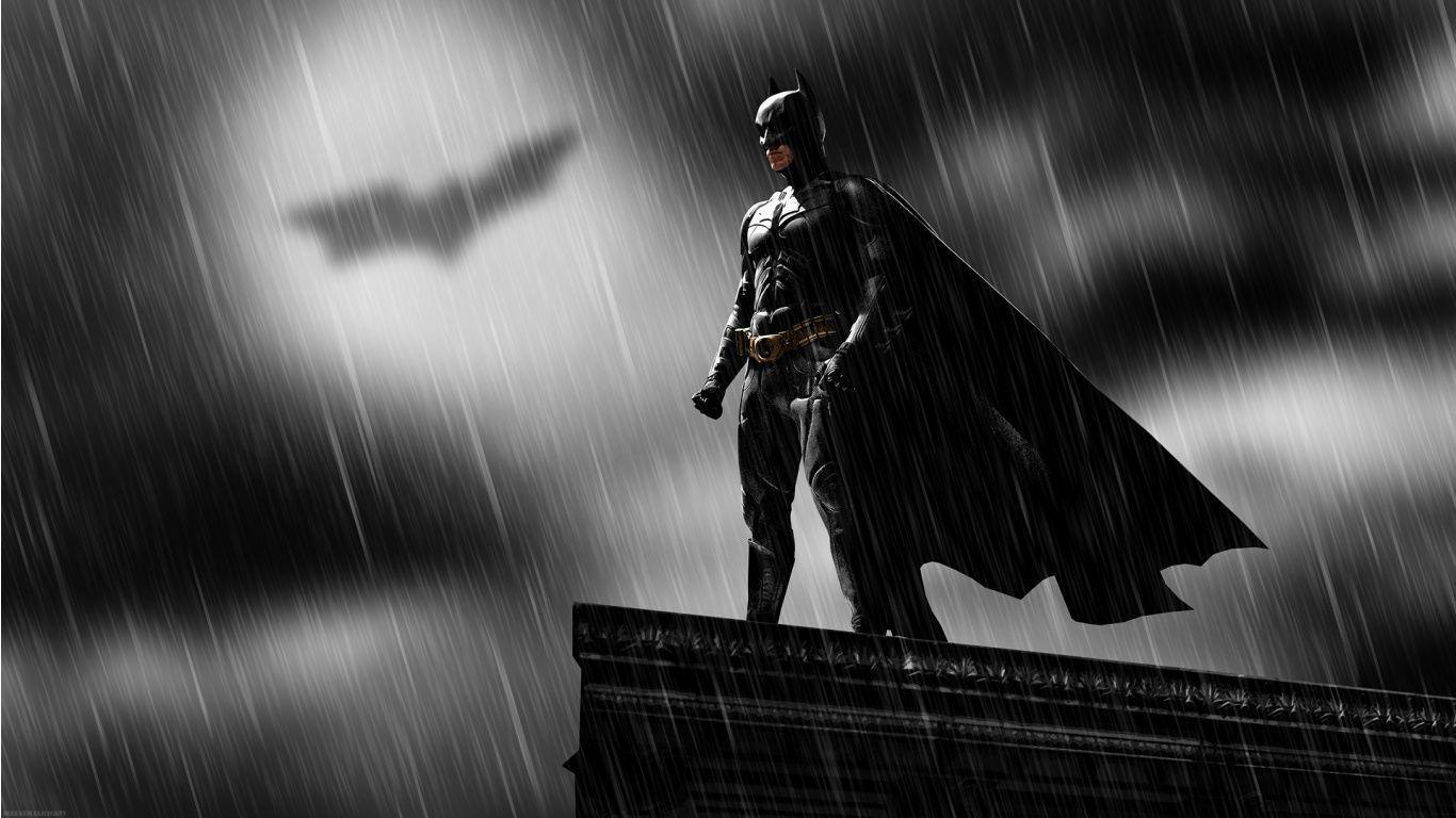 Batman Logo High Definition Movie Wallpaper 1366x768 278550