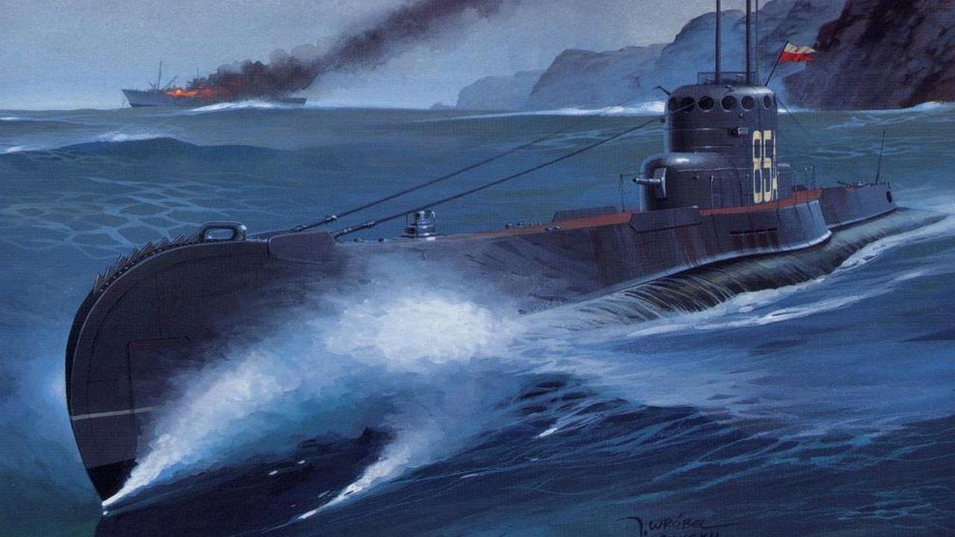 submarine Wallpaper Background