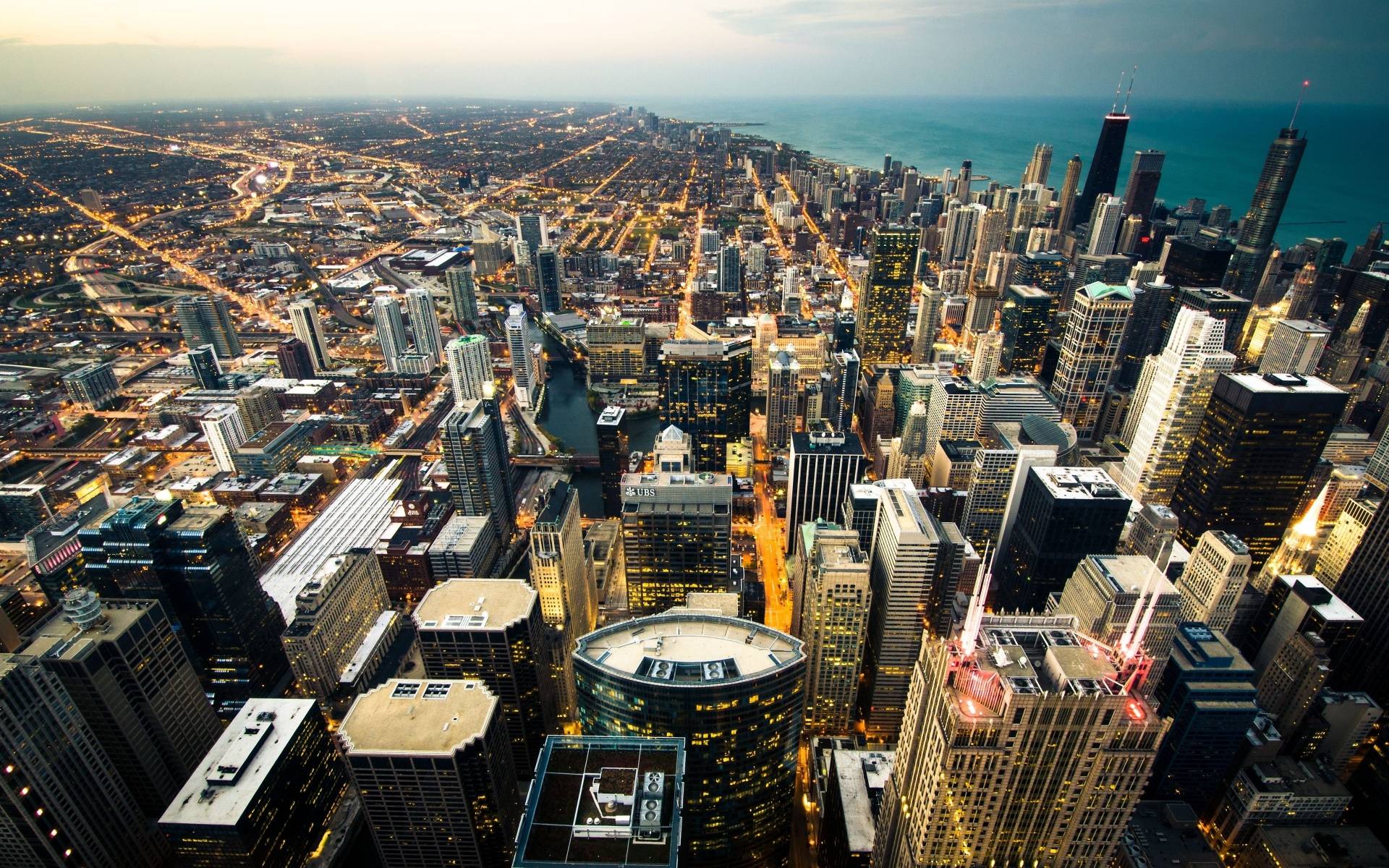 Chicago City Skyline HD Wallpaper. Frenzia