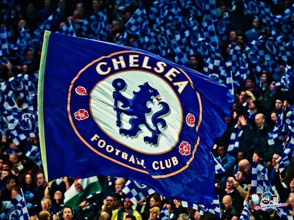 Chelsea Football Club Flag Wallpaper HD Wallpaper