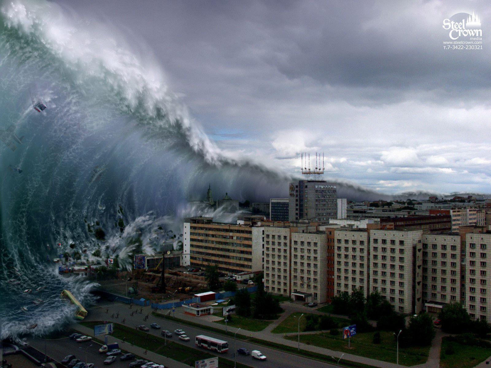 Download Tsunami Wallpaper 1600x1200