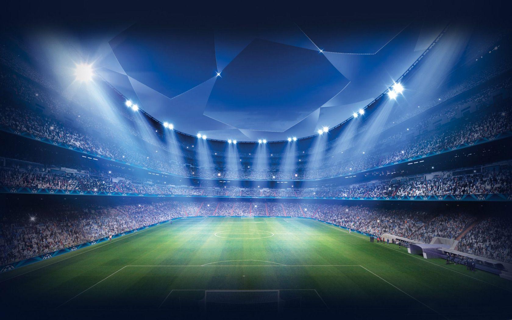 Soccer stadium Desktop WallPaper HD