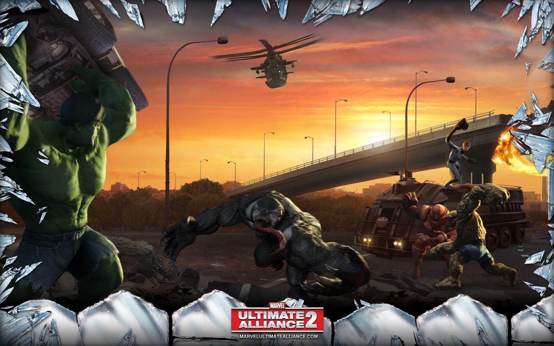Marvel: Ultimate Alliance 2 desktop wallpaper