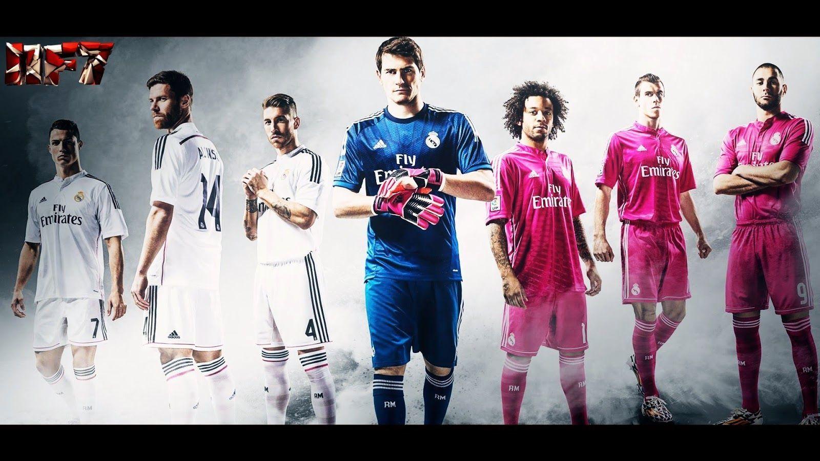 Real Madrid CF 2015 First Team Squad Wallpaper HD