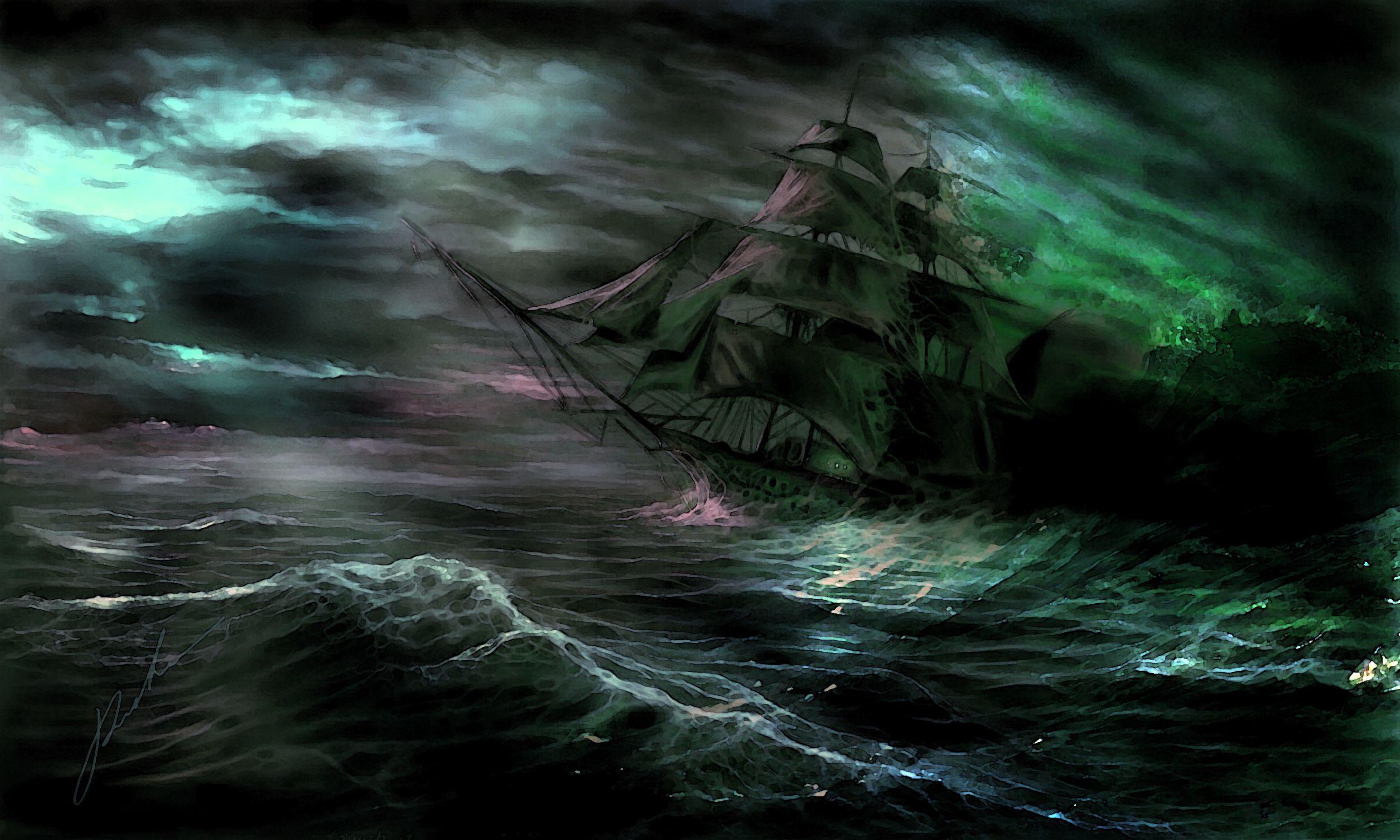 HD Ghost Ship Wallpaper