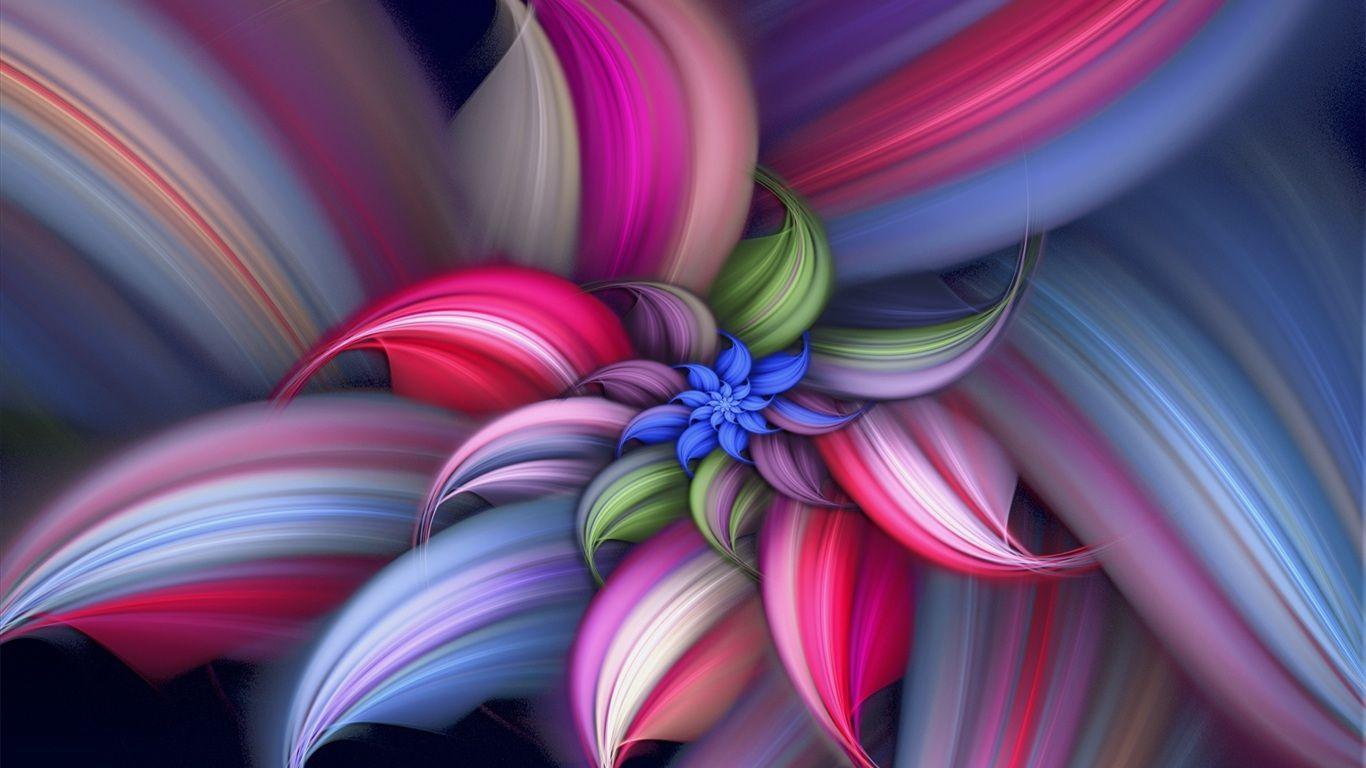 Download Abstract Beautiful Flower Wallpaper. Full HD Wallpaper