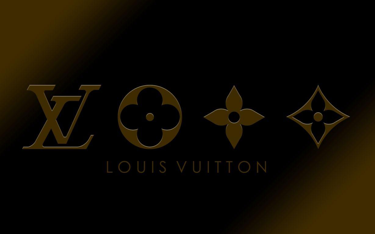 Wallpaper For > Louis Vuitton Wallpaper Black