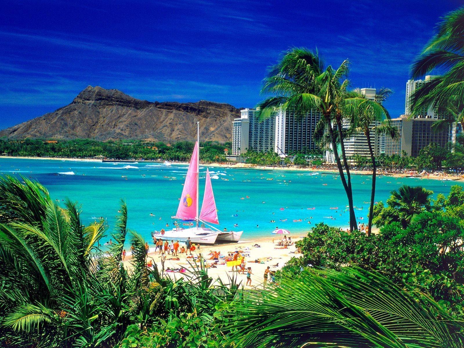 Waikiki Beach Wallpapers - Wallpaper Cave