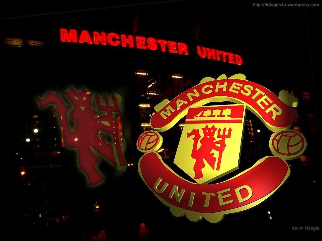 Manchester United Logo Wallpaper 4.: Manchester United Logo