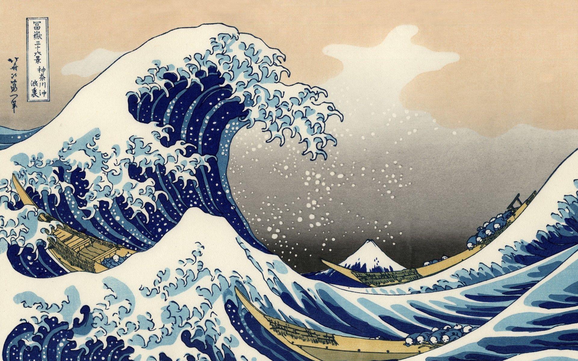 Great Wave Kanagawa Wallpaper. HD Wallpaper Picture