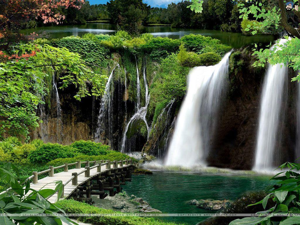 Waterfalls HD Wallpaper