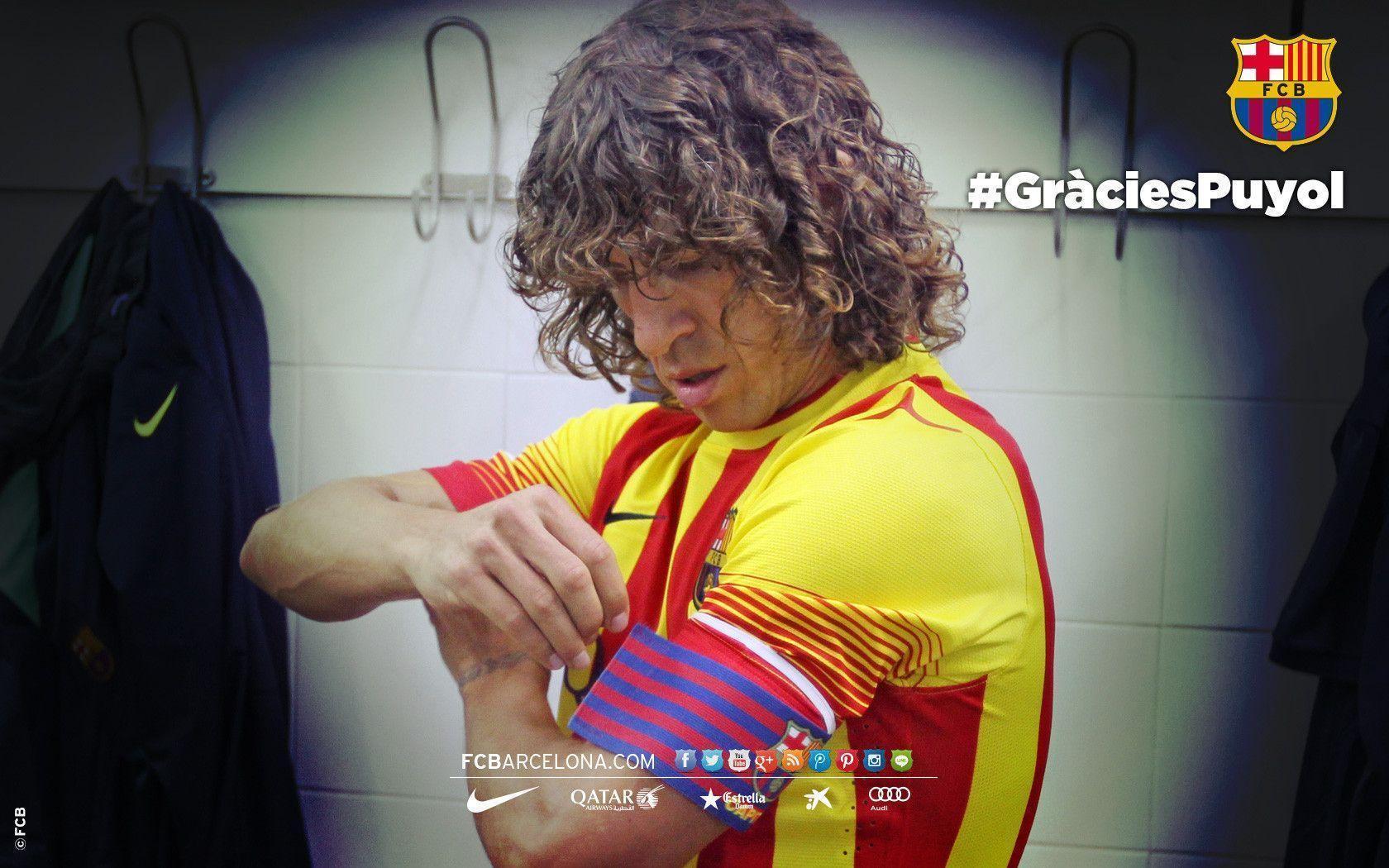 Five Carles Puyol wallpaper for your computer