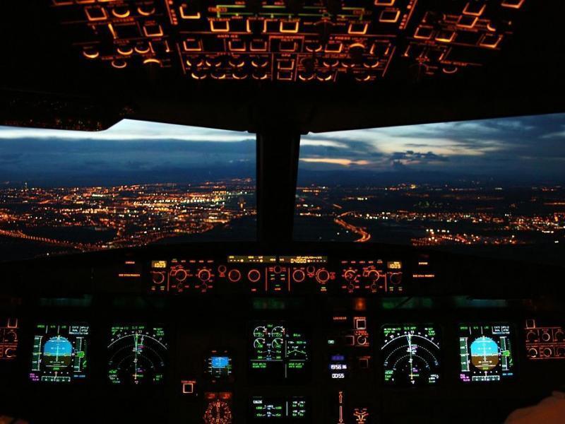 Airbus A320 Cockpit Airliner Aircraft HD wallpaper #