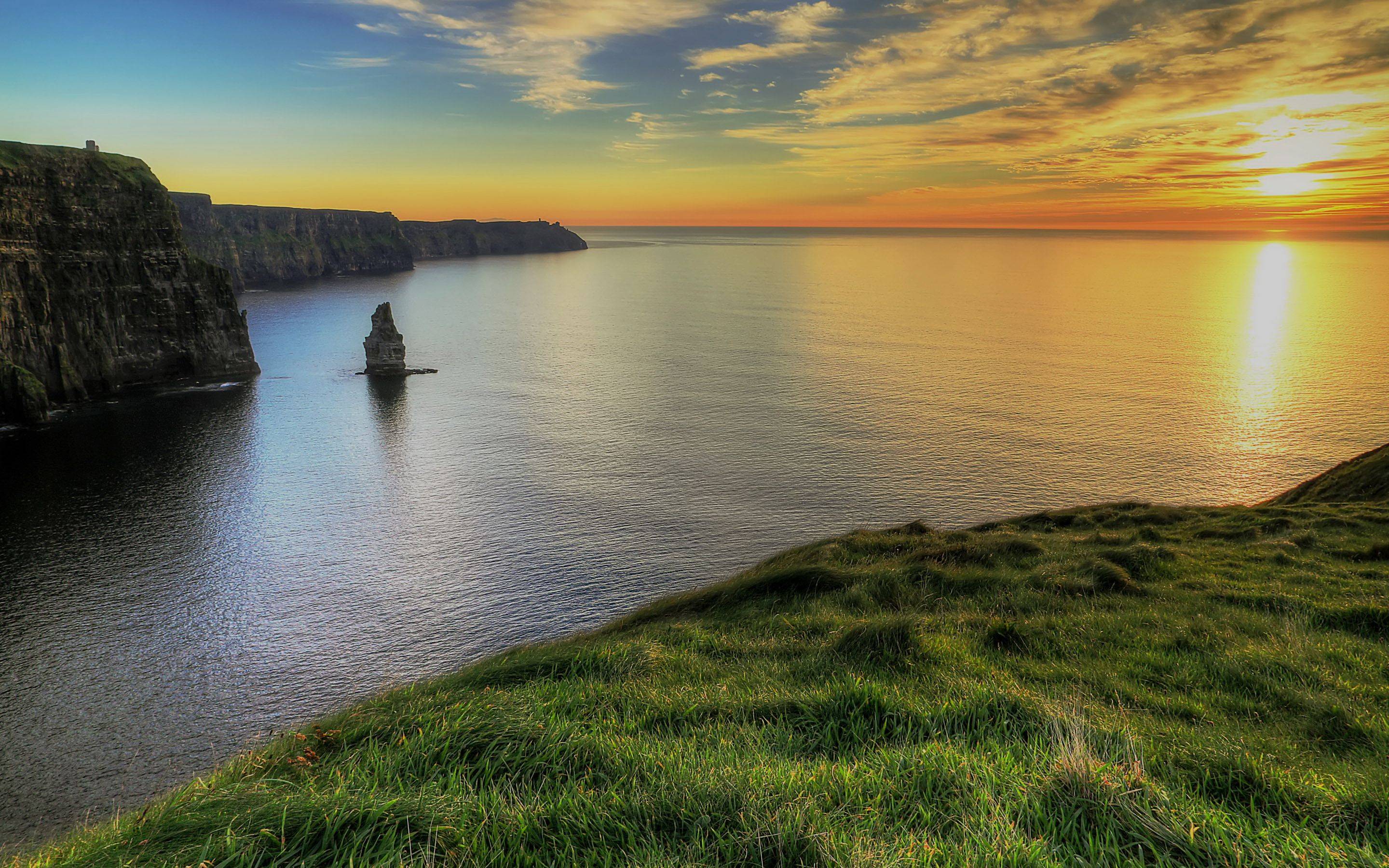 Cliffs Of Moher Ireland Ireland HD Free Wallpaper Background