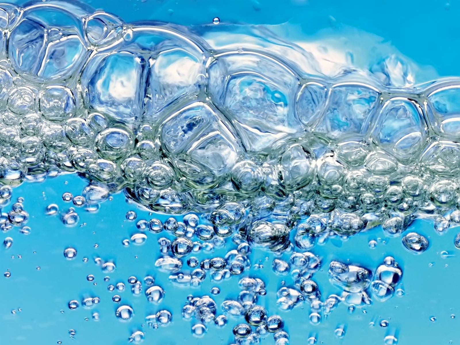 Wallpaper For > Water Bubbles Background