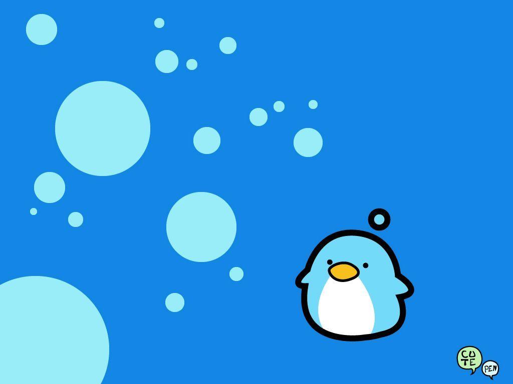 image For > Cute Penguin Background