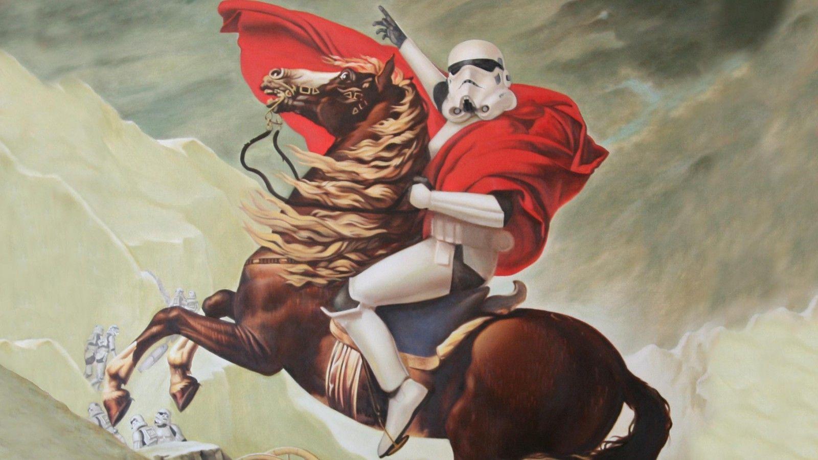 Extraordinary Star Wars Storm Trooper Wallpaper 1600x900PX