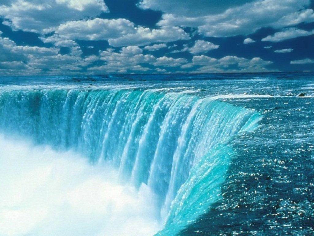 waterfalls desktop background