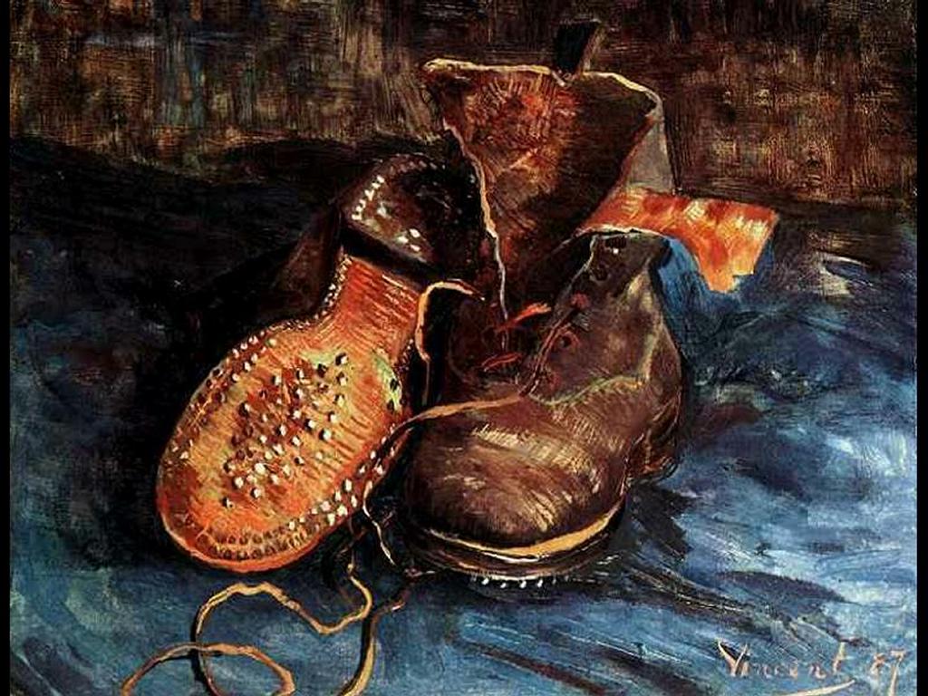 My Free Wallpaper Wallpaper, Van Gogh Shoes