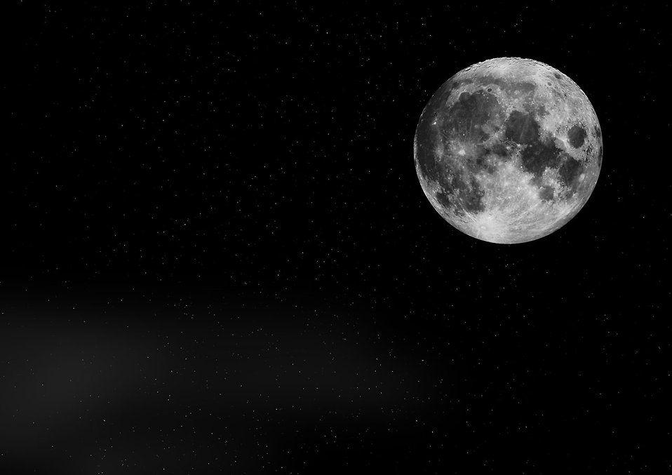 Moon. Free. The moon and stars background. # 5745