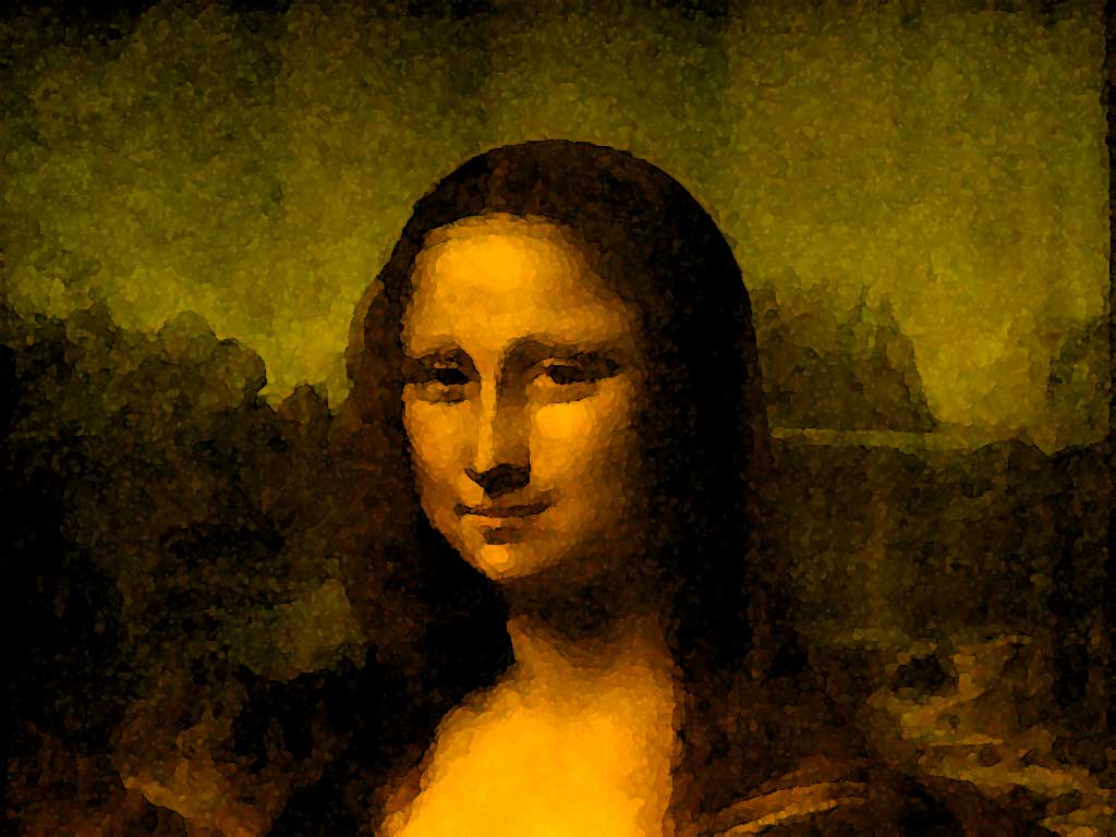 Fonds d&;écran Mona Lisa