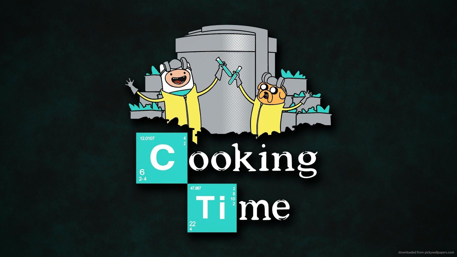 Download 1920x1080 Breaking Bad Adventure Time Style Wallpaper