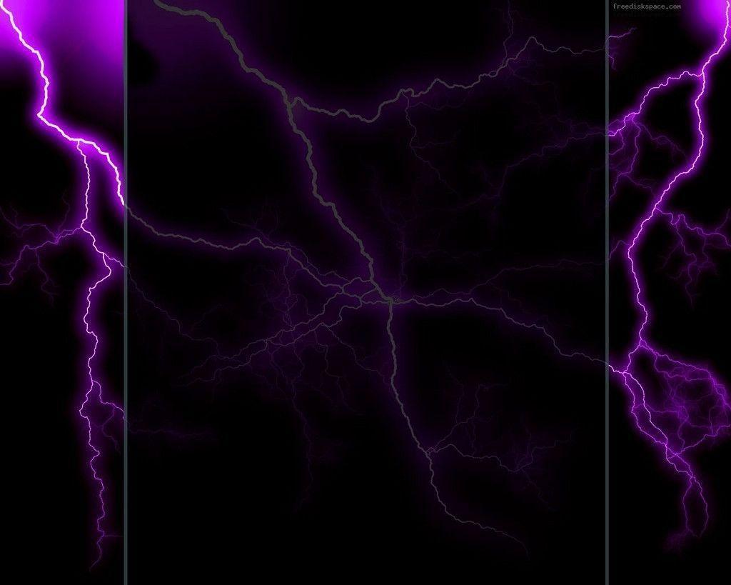 Purple Lightening Wallpaper and Picture Items