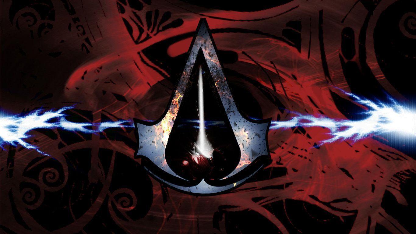 Assassin&;s Creed Logo 1366x768 wallpaper