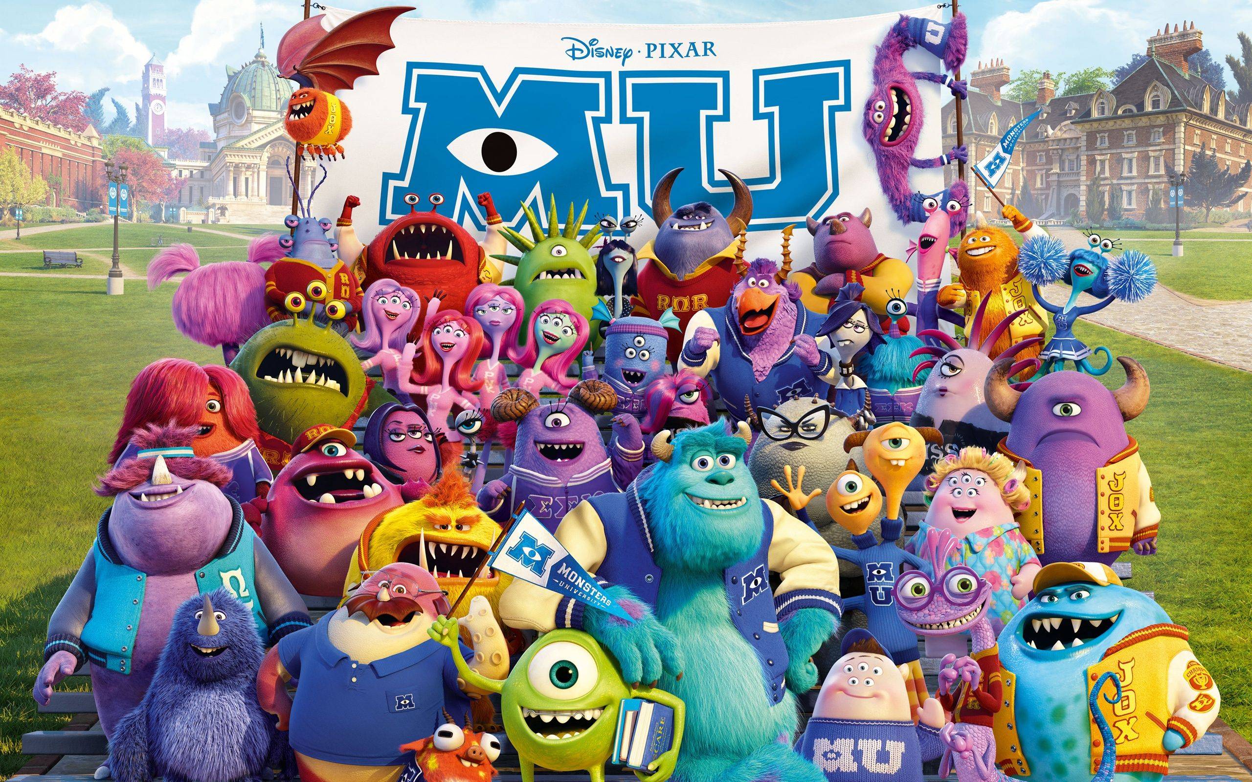 Disney Movie Monsters University Disney HD Free Wallpaper