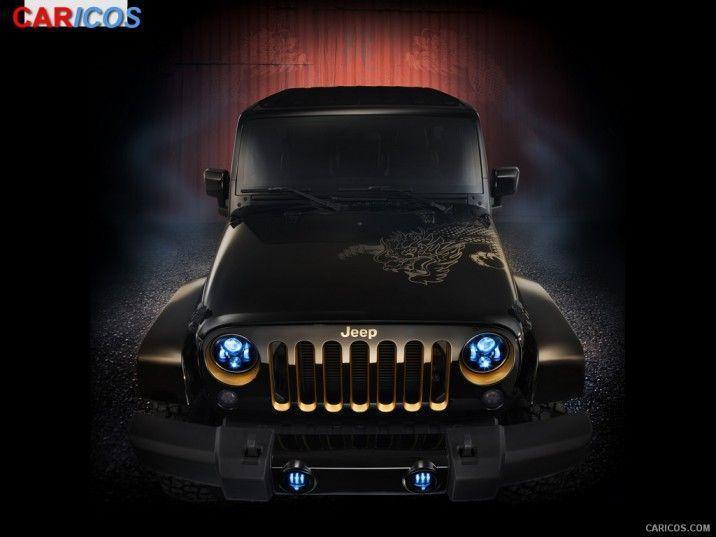 Jeep Wrangler Dragon Design Concept. HD Wallpaper