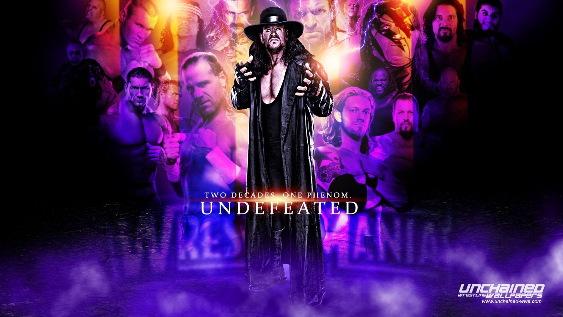 WWE The Undertaker "Undefeated" Wallpaper Unchained WWE.com