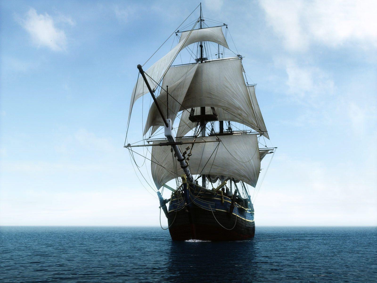 Pirate ship / Wallpaper as