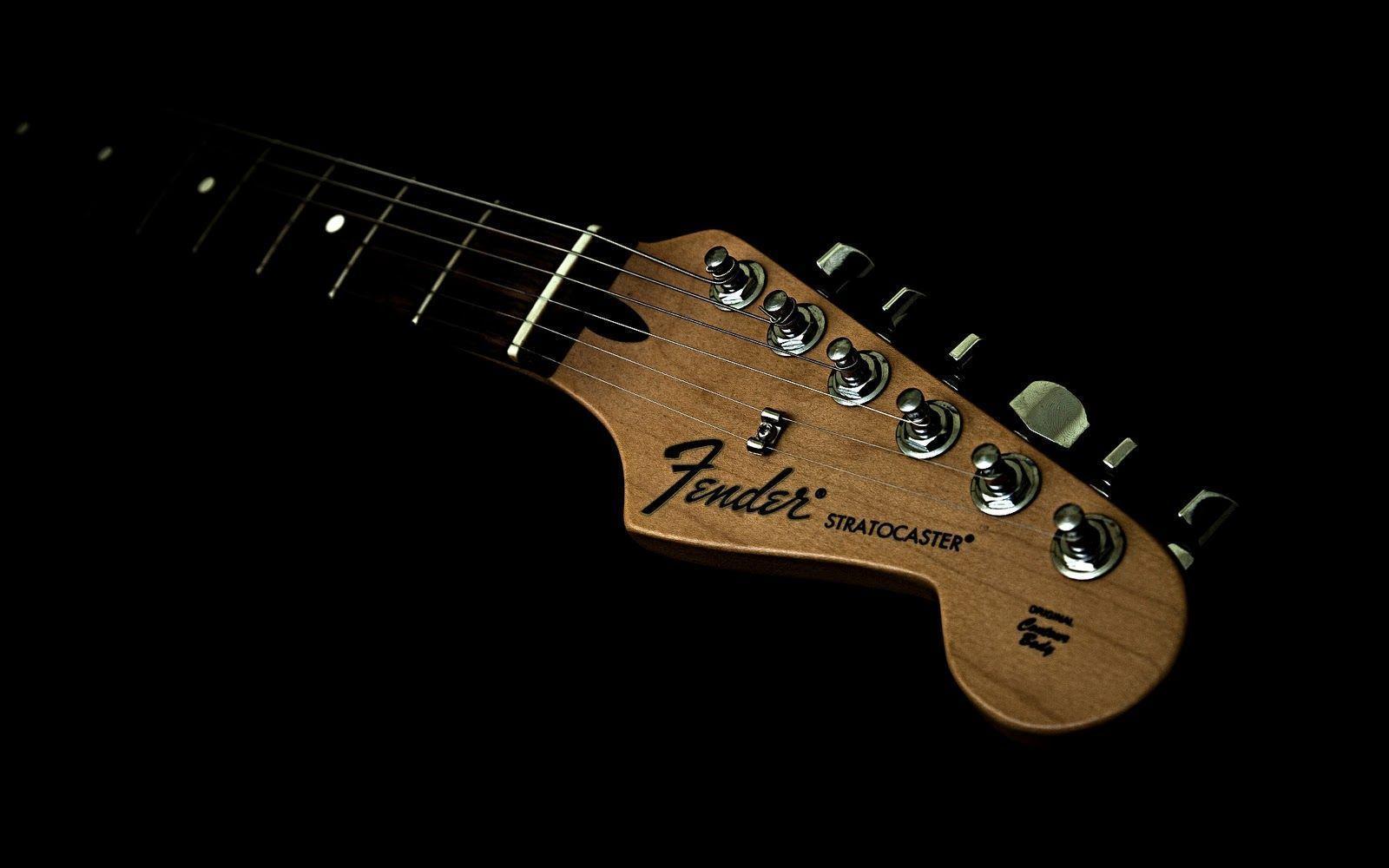 Fender Stratoccaster Guitar Desktop Wallpaper