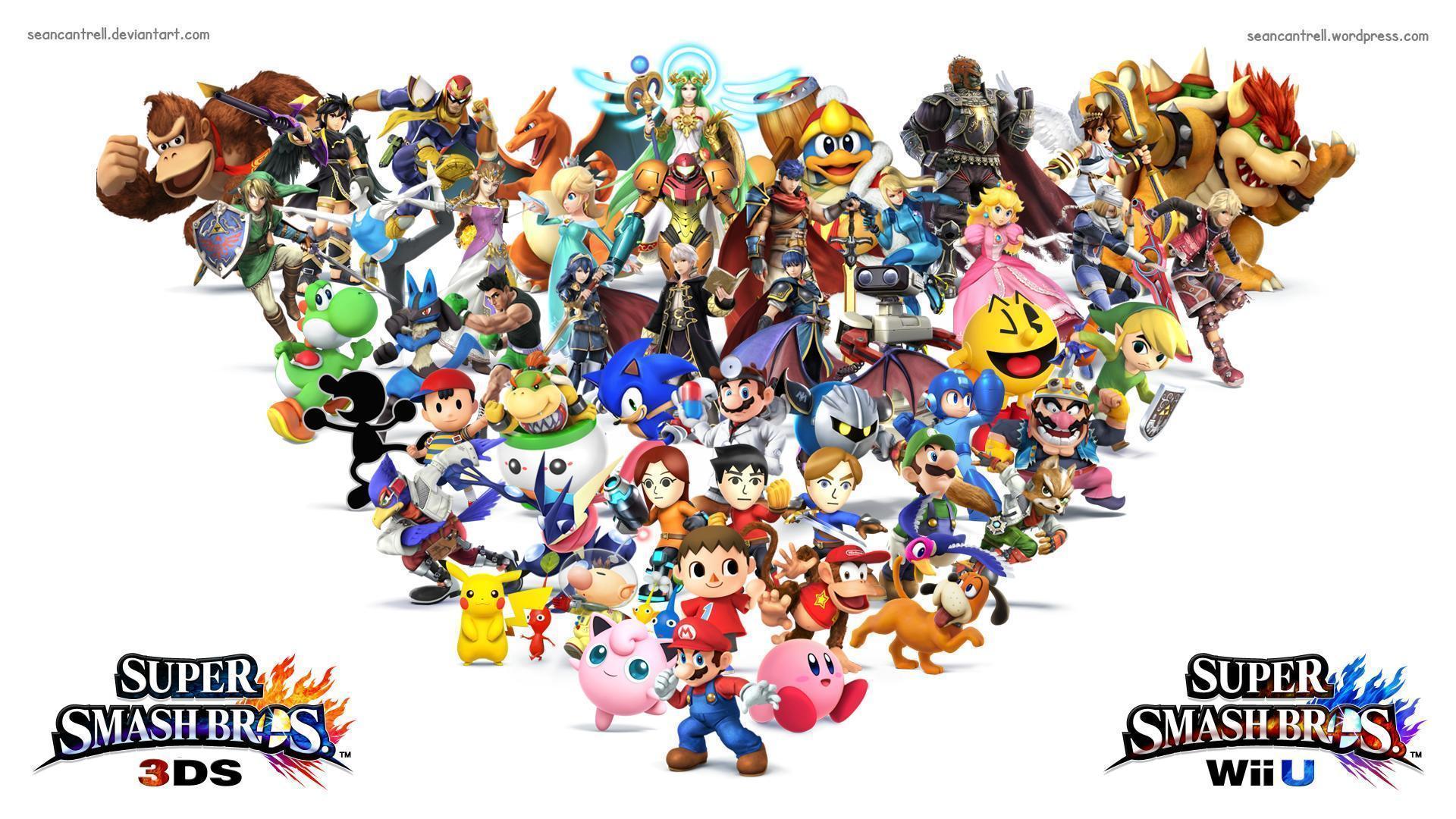 Super Smash Bros Wii U / 3DS Wallpaper