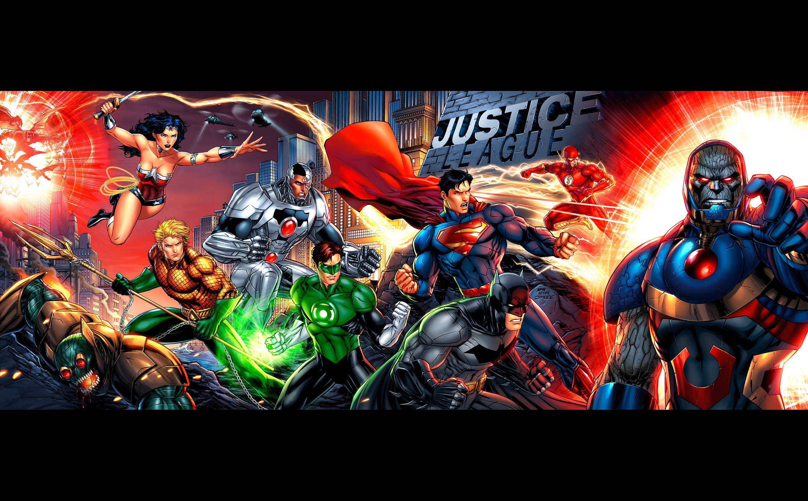 Justice League Comics Wallpaper